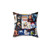 Christmas Film Collage Decorative Pillow
