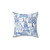 Pagoda Forest in Blues Decorative Pillow
