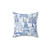 Pagoda Forest in Blues Decorative Pillow
