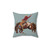 Vintage Rodeo Cowboy Pillow