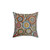 Circles of Life Pillow - Colorful Abstract Design