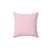 Pastel Pink Preppy Cotton Pillow