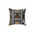 African Mud Cloth Pillow with Bogolan Design