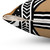 African Mud Cloth Pillow with Bogolan Design
