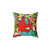 Frida Kahlo Decorative Pillow with Vibrant Mexican Motifs
