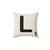 Scrabble Letter L Decorative Pillow