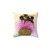 Bee on a Thistle Decorative Throw Pillow
