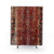 17th Century Afghanistan Rug Print Shower Curtains
