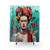 Frida Kahlo Shower Curtain - Vibrant Feminist Art Print