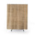 Rustic Burlap Shower Curtain with Custom Printed Design