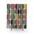 Mid Century Modern Geometric Pattern Shower Curtains