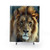 Majestic Lion Shower Curtain for Animal Print Bathroom Decor