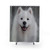 Samoyed Puppy Dog Shower Curtains