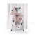 Blush Pink and Grey Abstract Geometric Shower Curtain