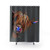 Highland Cow Print Scottish Shower Curtains