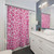 Pink Leopard Print Shower Curtains
