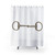 Snaffle Bit Horse Shower Curtain