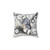 Alice in Wonderland Time Watcher Decorative Pillow