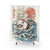 Sharkiri Sushi Shower Curtains - Anime and Retro Japanese Design