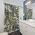 Retro Australian Native Floral Shower Curtain