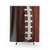 Football-Themed Shower Curtain