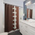 Football-Themed Shower Curtain