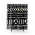 African Mud Cloth Pattern Shower Curtain