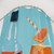 Aperol Spritz Themed Shower Curtain