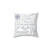 Aubreyad Typography Pillow - Nautical Home Decor