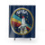 NASA Retro Vintage Logo Shower Curtains