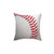 Man Cave Baseball Throw Pillow