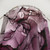 Ethereal Aubergine Ink 2 Shower Curtains