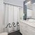 Waves Shower Curtain - Coastal Bathroom Decor