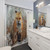 Red Fox Shower Curtains - Bring the wilderness into your bathroom