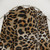 Leopard pattern shower curtain