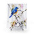 Bluebird and Dogwood Shower Curtains - Vibrant Bird Art
