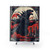 Retro Godzilla Themed Shower Curtain