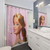 Doll Grown Up Shower Curtains with a surreal, contemporary design