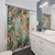 Vintage Tropical Bird Shower Curtains