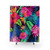 Tropical Hibiscus Pattern Shower Curtains