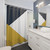 Modern Color Block Shower Curtains