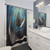 Metallic Stingray Shower Curtain