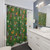Enchanted Tiki Room Themed Shower Curtain