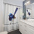 Blue Wren Artwork Shower Curtain