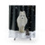 Arctic Fox Shower Curtain with Snowy Animal Design