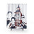 Mod Pop Art Shower Curtains featuring The Jam and Union Jack design