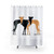 Brindle Hound Shower Curtains