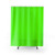 Bright fluorescent neon green shower curtains