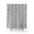 Gray and White Geometric Shower Curtain