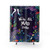 Colorful Alice in Wonderland-inspired shower curtain
